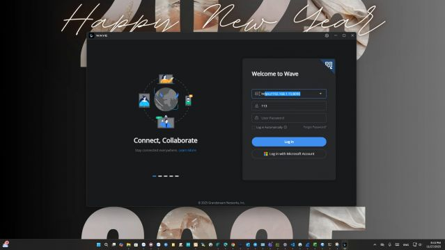 WaveDesktop-Login